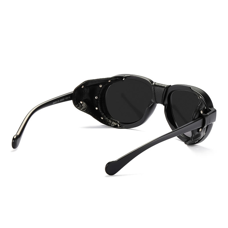 Gafas de sol de motocicleta estilo steampunk para actividades al aire libre