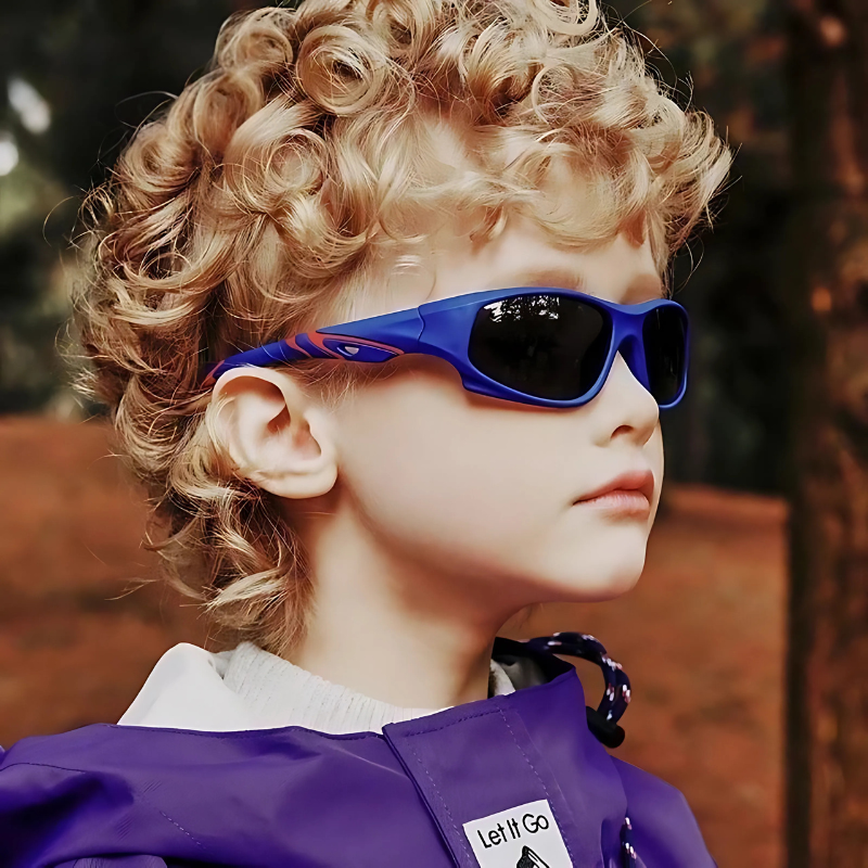 Gafas de sol deportivas y polarizadas flexibles para jóvenes