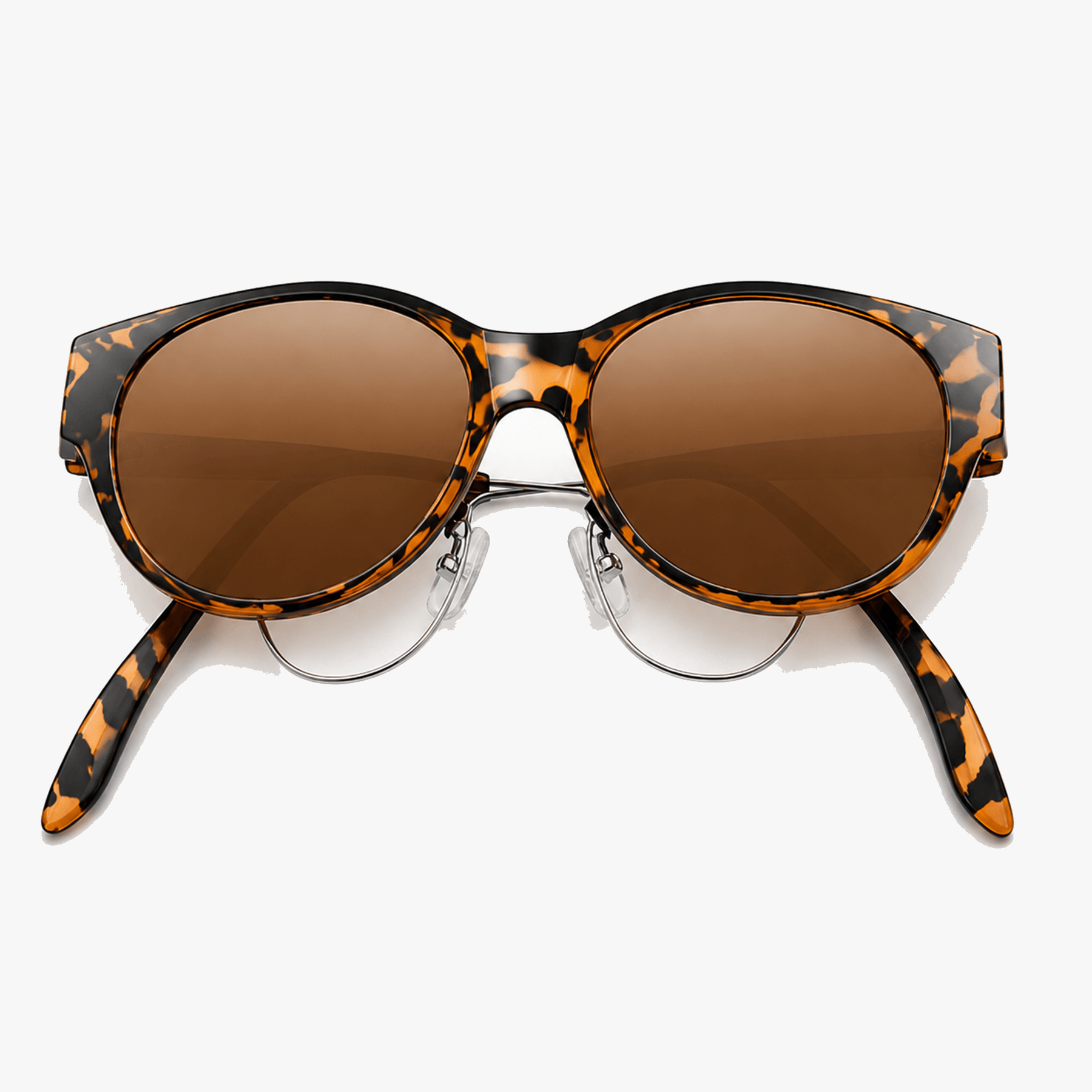 Gafas de sol oversize ojo de gato para llevar sobre gafas graduadas