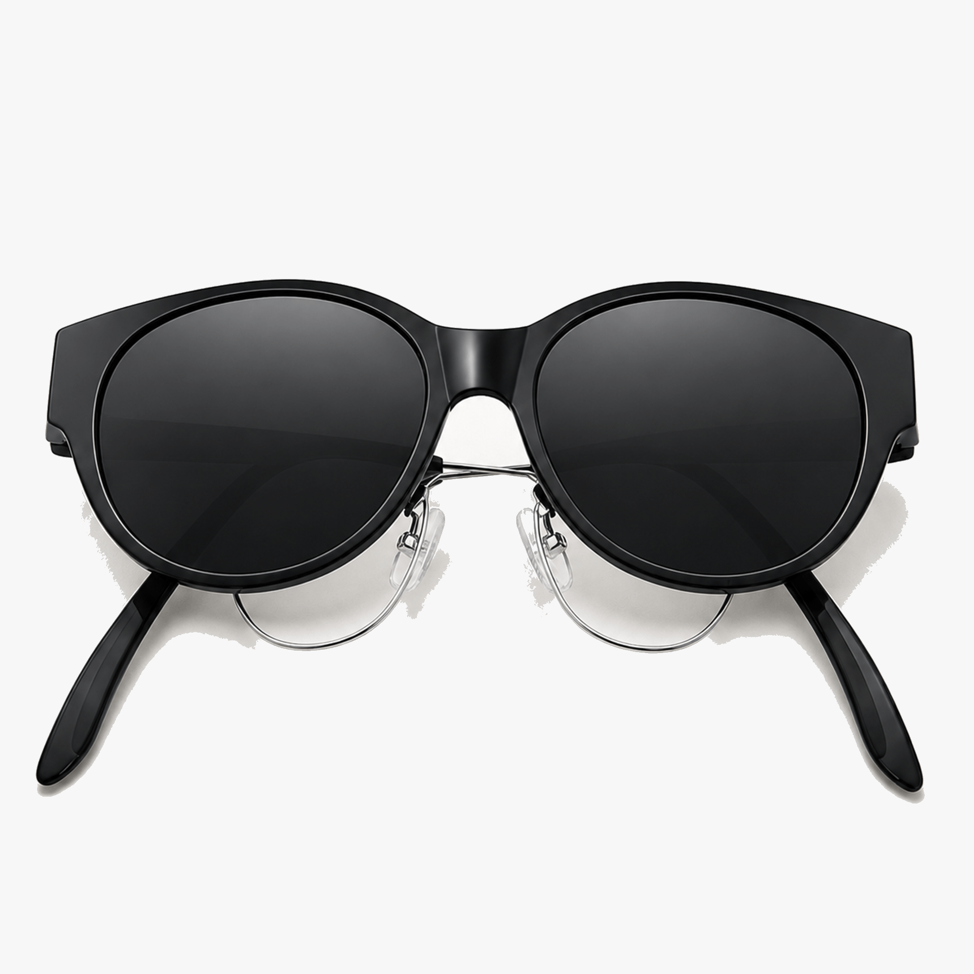 Gafas de sol oversize ojo de gato para llevar sobre gafas graduadas