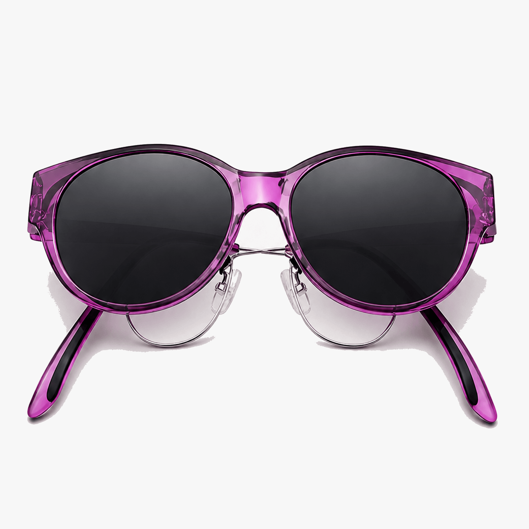 Gafas de sol oversize ojo de gato para llevar sobre gafas graduadas