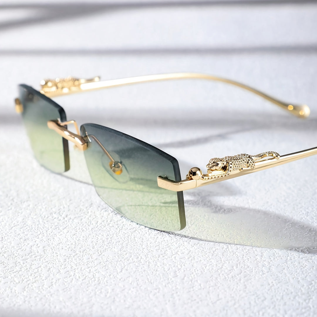 Gafas de sol para hombre vintage y elegantes con lentes antirreflejantes