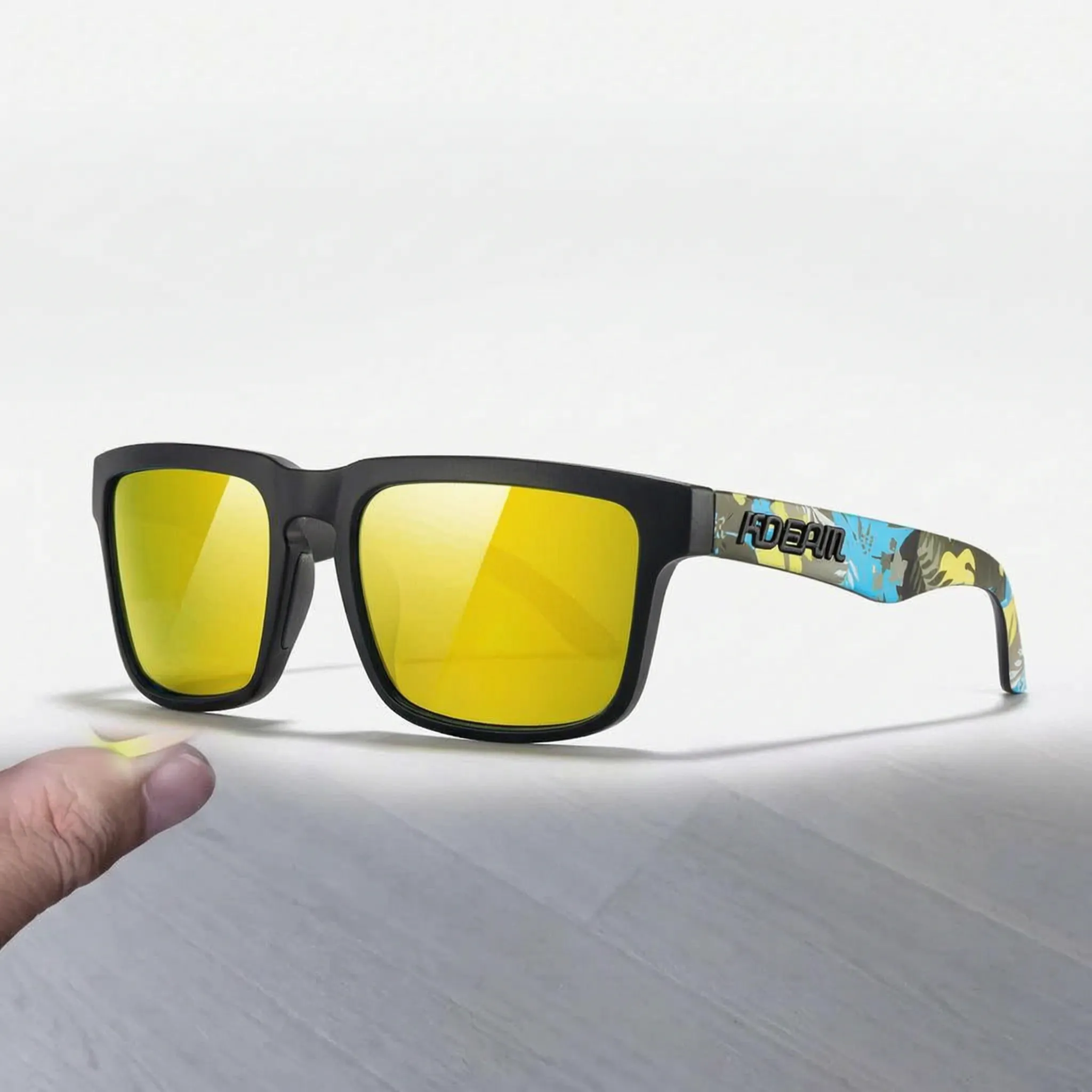 Gafas de sol polarizadas con montura cuadrada