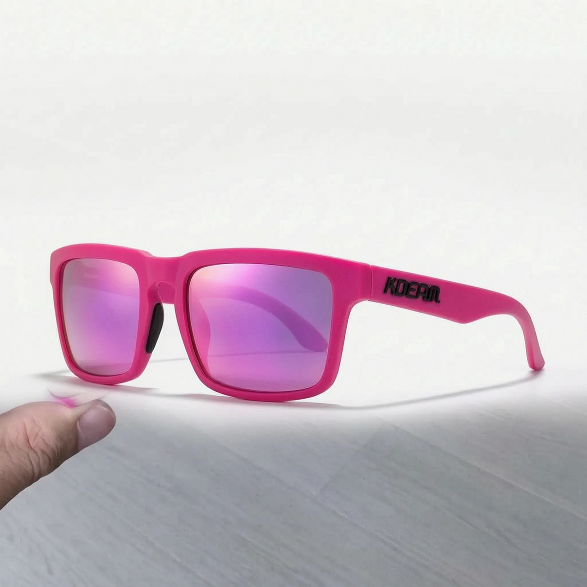 Gafas de sol polarizadas con montura cuadrada