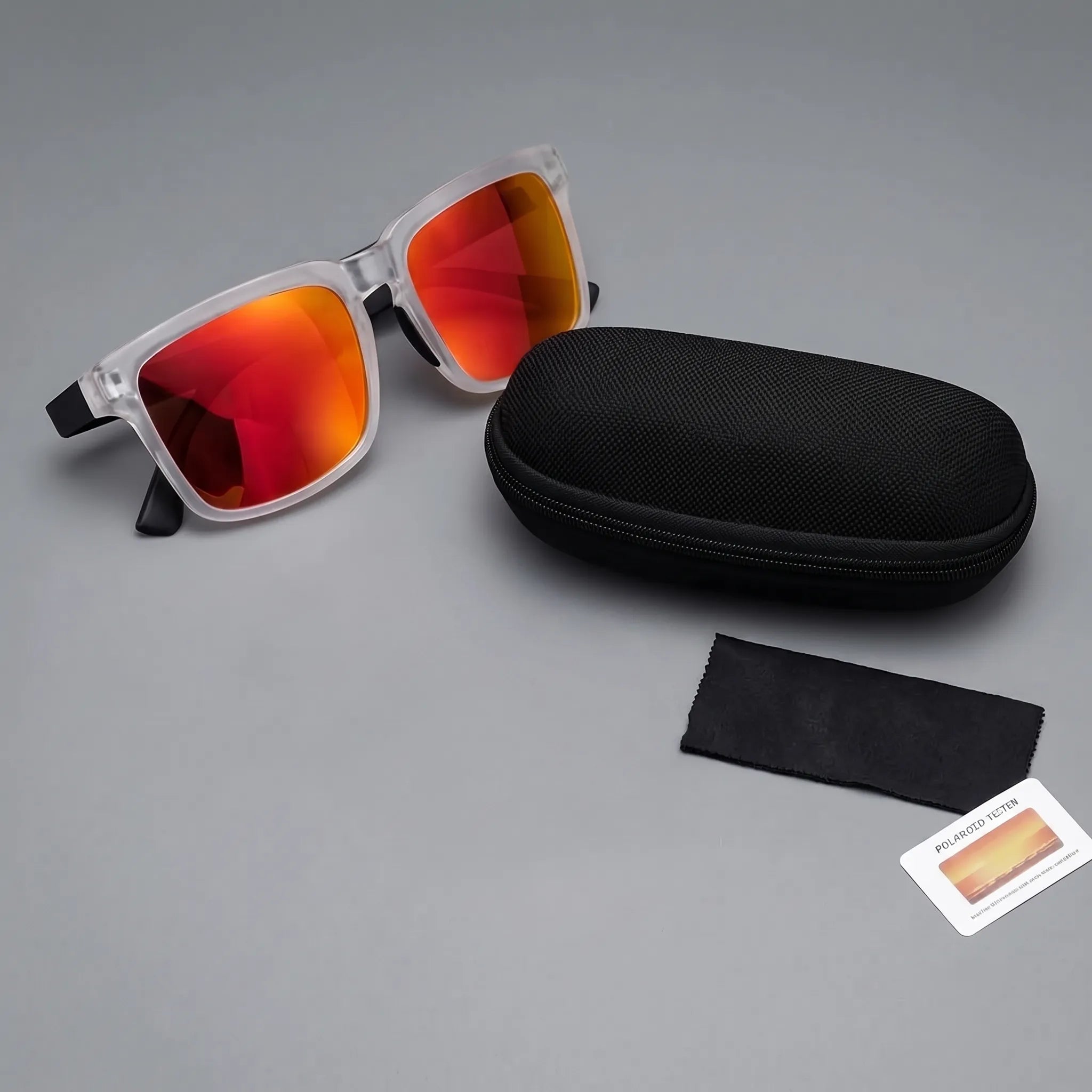 Gafas de sol polarizadas con montura cuadrada