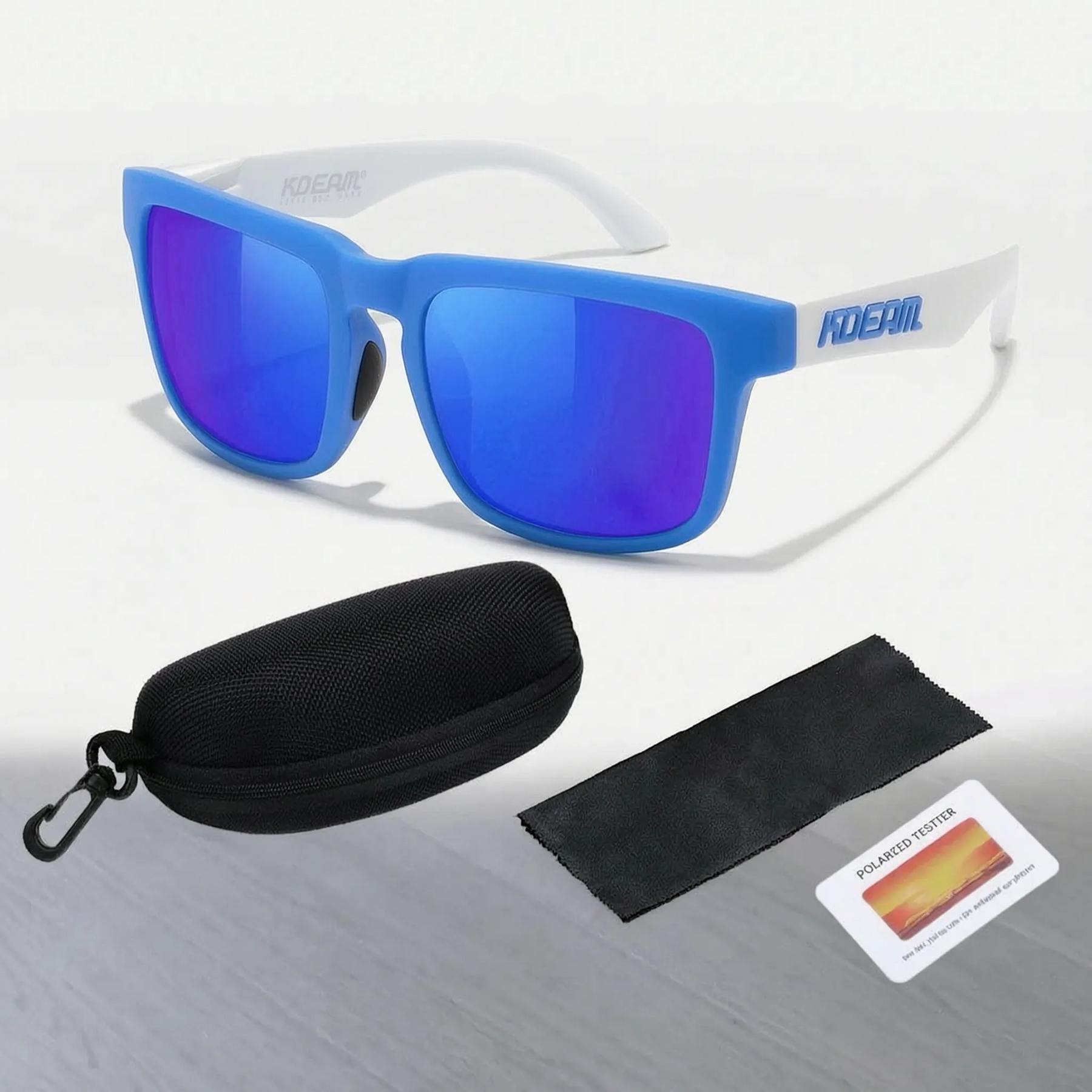 Gafas de sol polarizadas con montura cuadrada