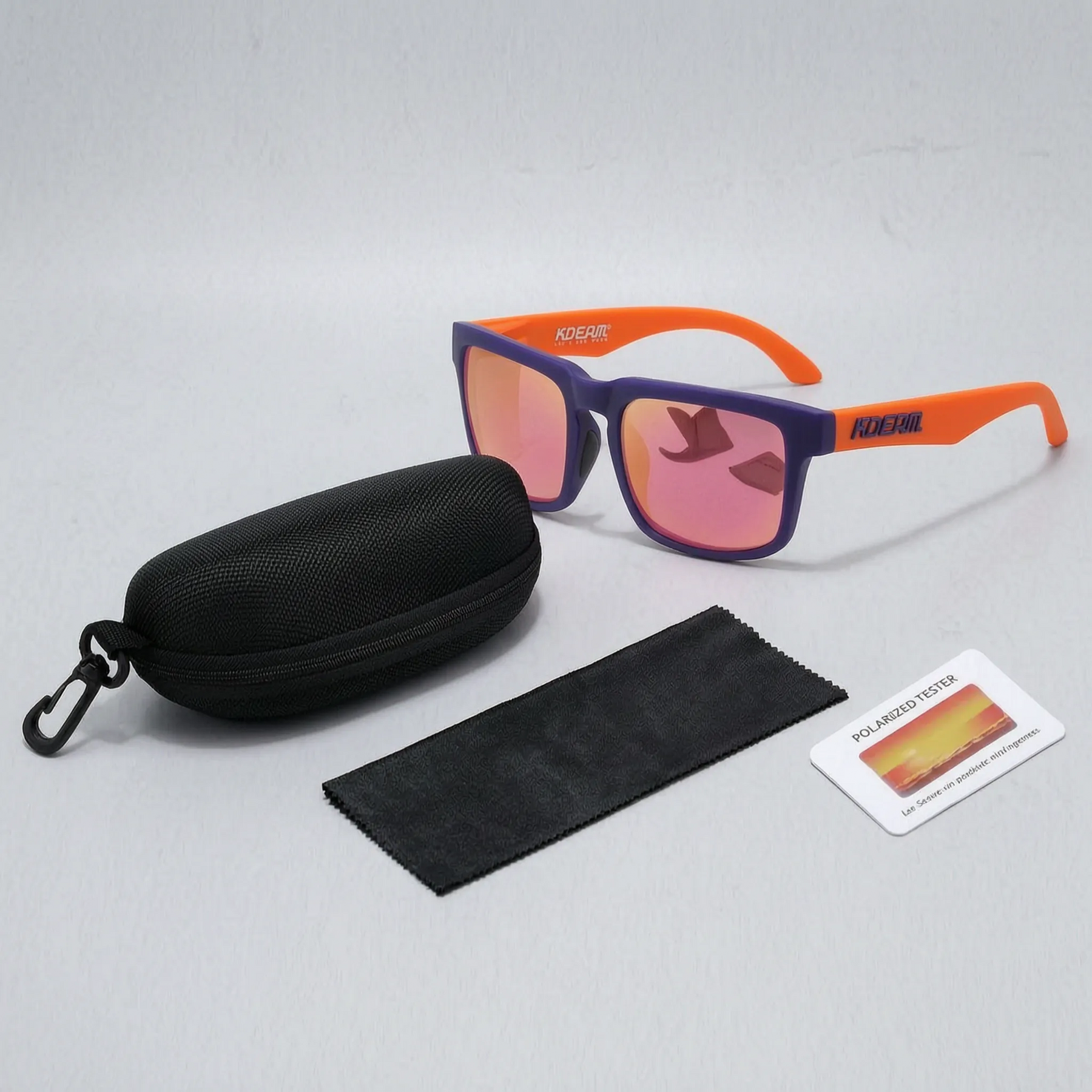 Gafas de sol polarizadas con montura cuadrada