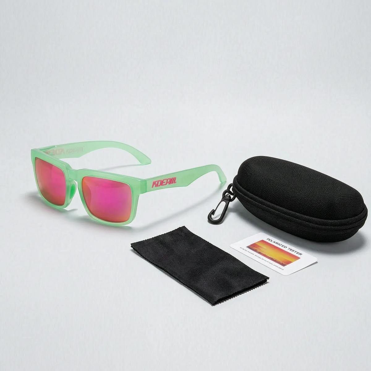 Gafas de sol polarizadas con montura cuadrada