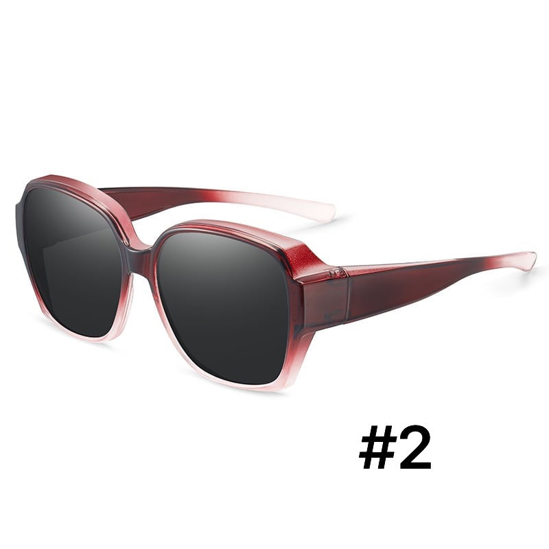 Gafas de sol polarizadas para poner sobre otras gafas con protección UV
