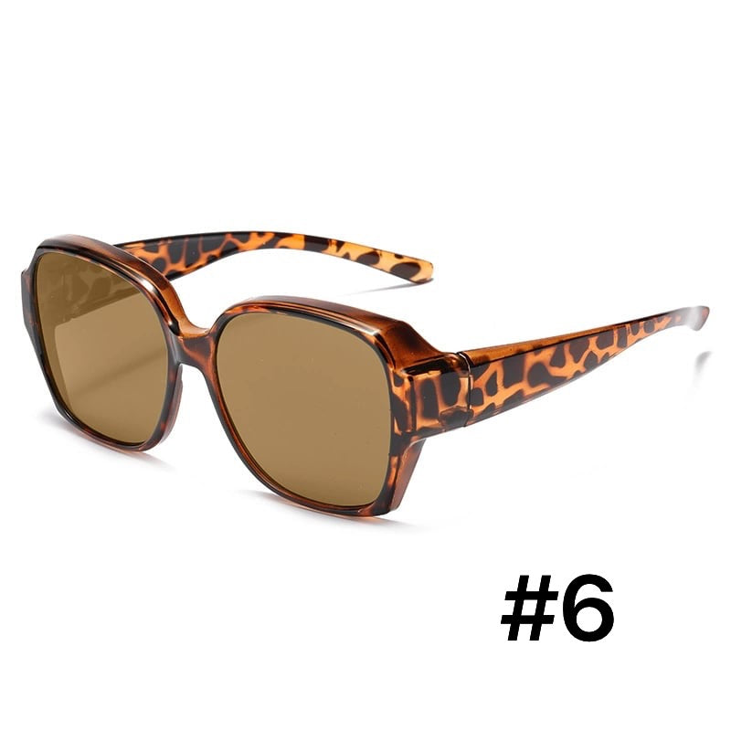 Gafas de sol polarizadas para poner sobre otras gafas con protección UV