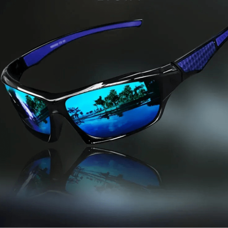 Gafas de sol polarizadas redondas con protección UV400