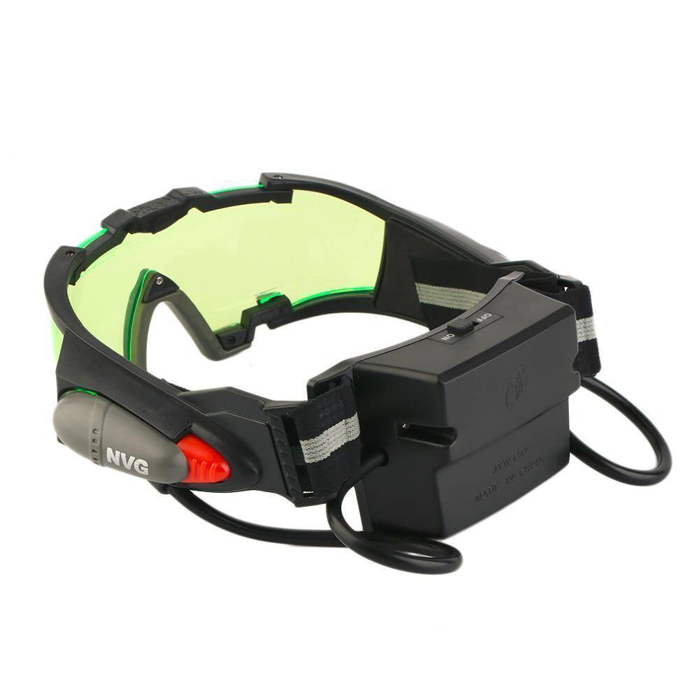 Gafas de visión nocturna ajustables con luces desplegables