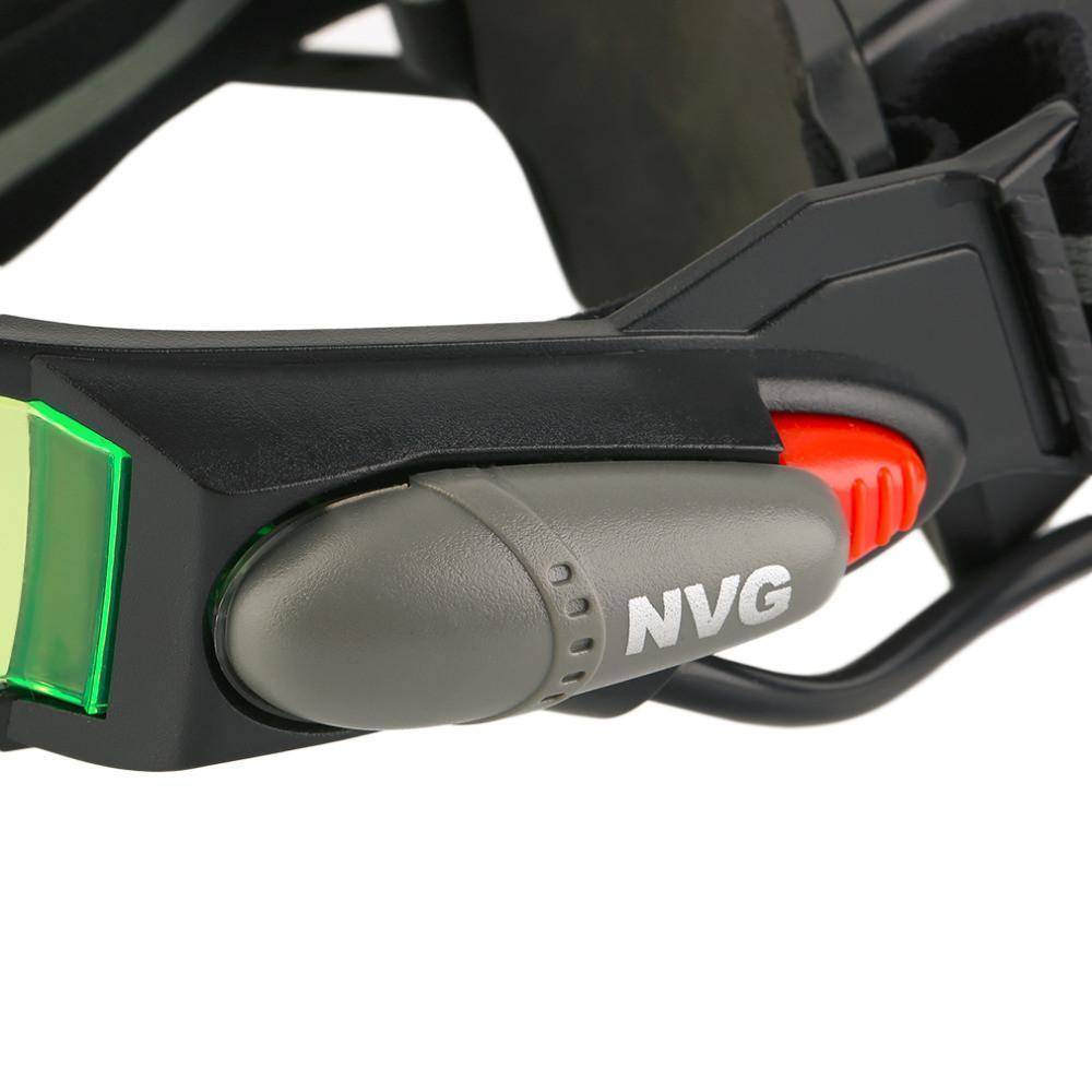 Gafas de visión nocturna ajustables con luces desplegables