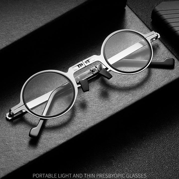 Gafas graduadas plegables de titanio
