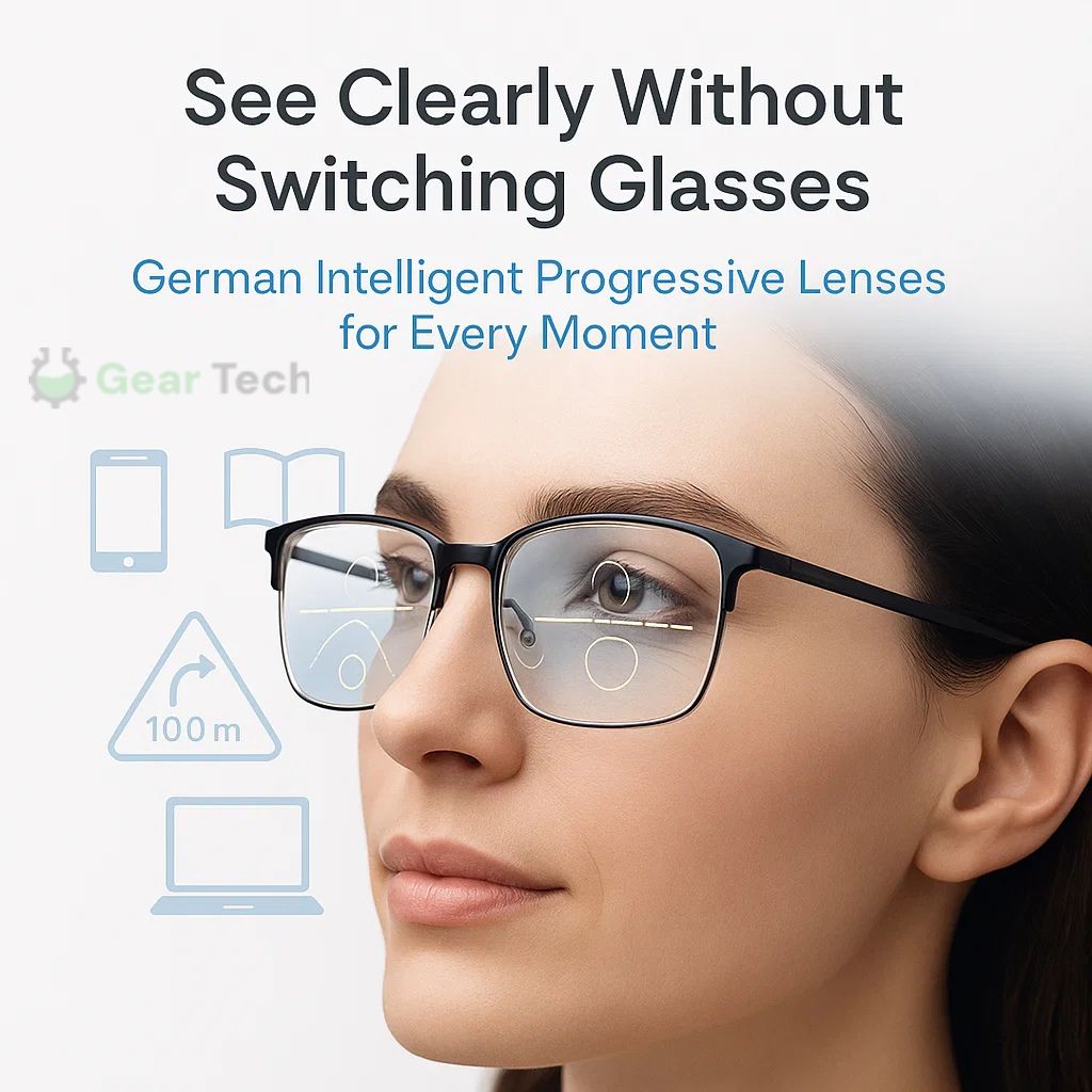 Gafas multifocales progresivas inteligentes alemanas