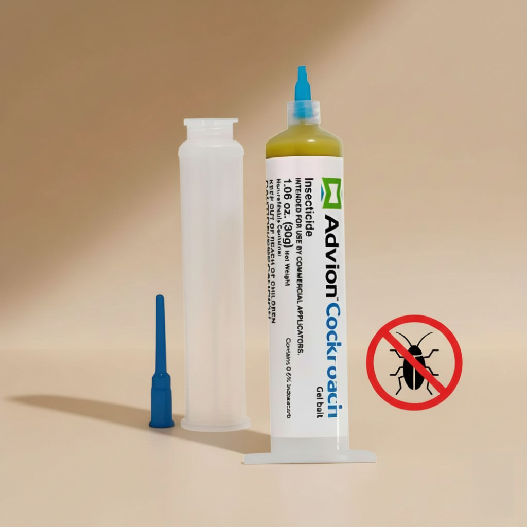 Gel Matacucarachas en Jeringa para Interiores, Exterminación Eficaz de Plagas