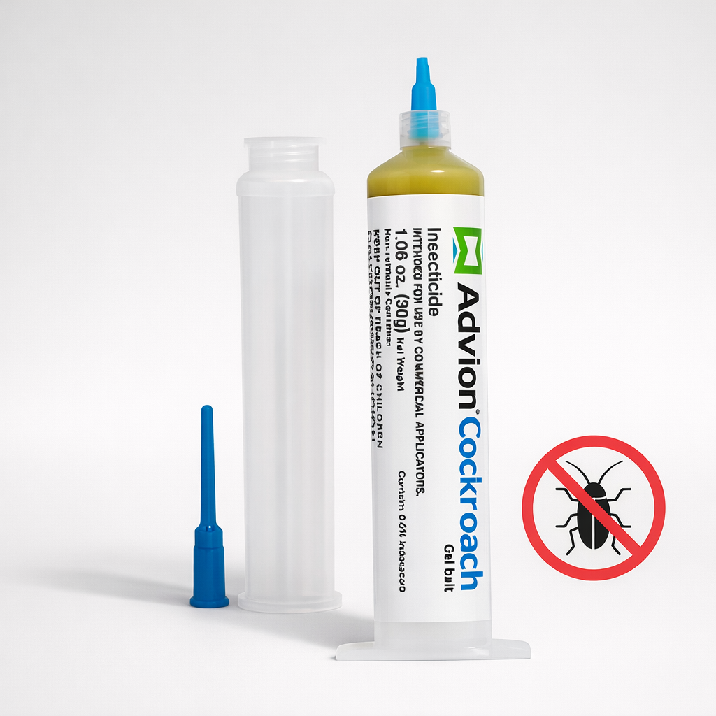 Gel Matacucarachas en Jeringa para Interiores, Exterminación Eficaz de Plagas