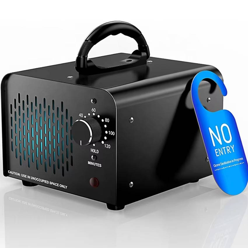 Generador de Ozono de Alta Capacidad de 70.000 mg/h con Neutralizador de Olores, Eliminador de Olores de hasta 6000 Pies Cuadrados, Ionizador y Ozonizador para Humo, Coche, Sótano y Habitaciones con Mascotas
