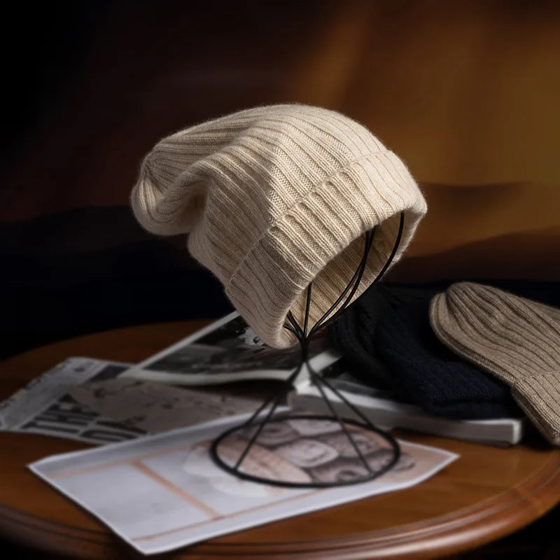 Gorro beanie de cachemira