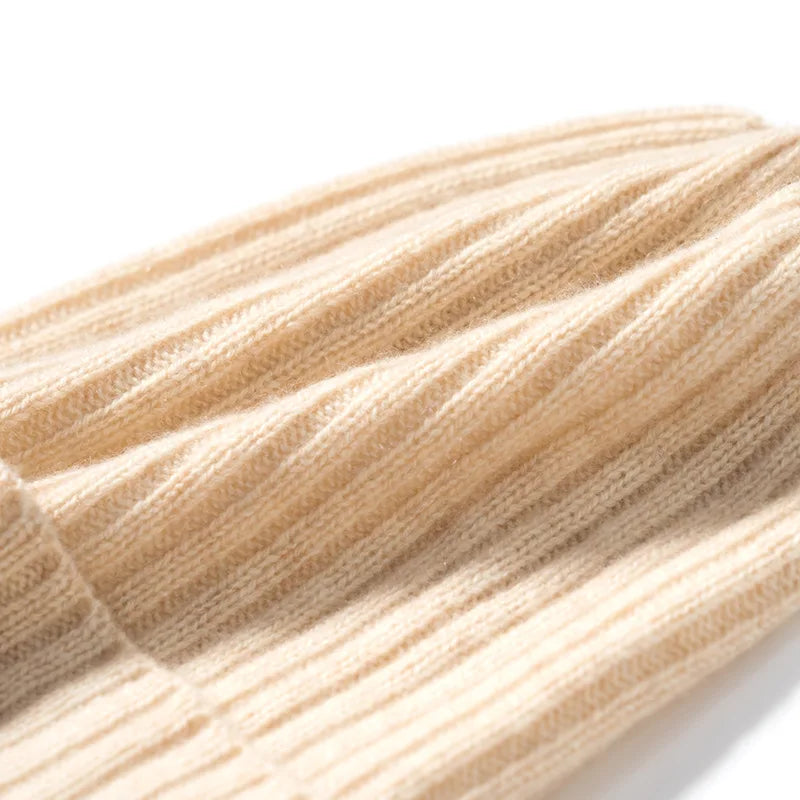 Gorro beanie de cachemira