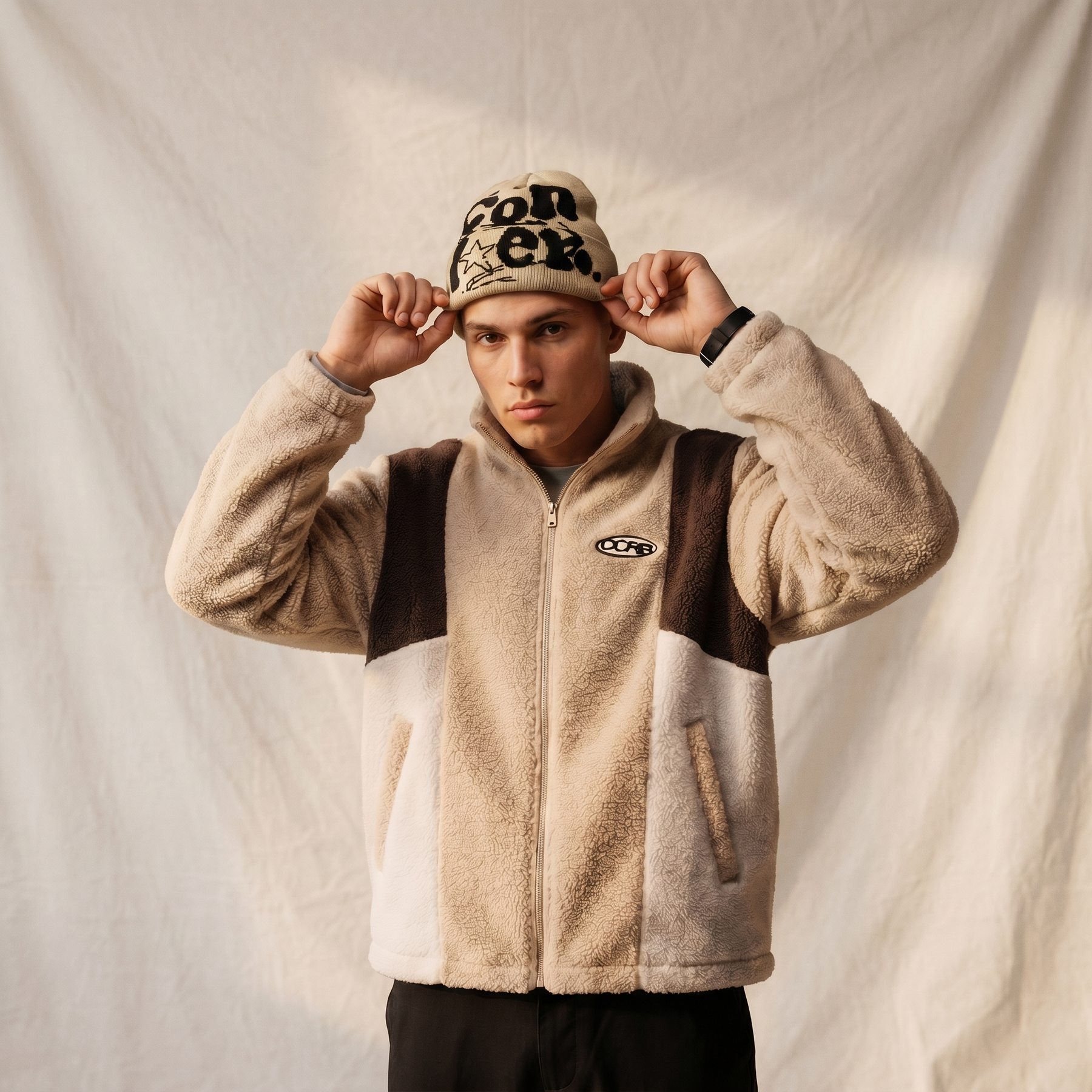 Gorro Beanie Unisex de Algodón Orgánico | Punto Elástico Suave | Cómodo para Cualquier Estación