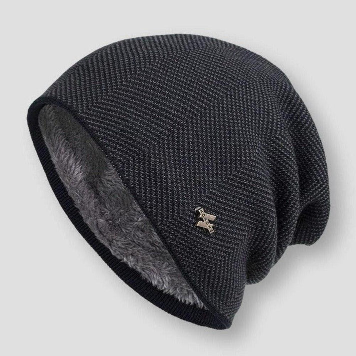 Gorro de lana de punto