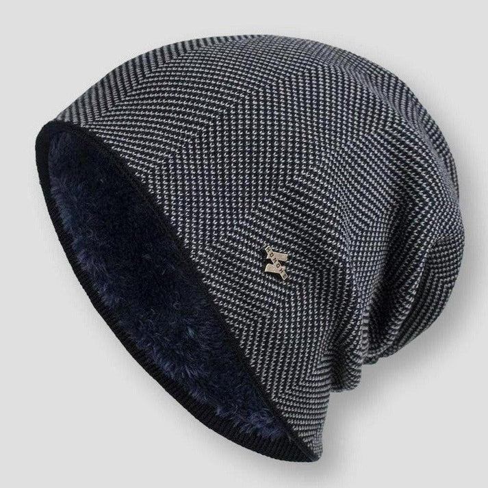 Gorro de lana de punto