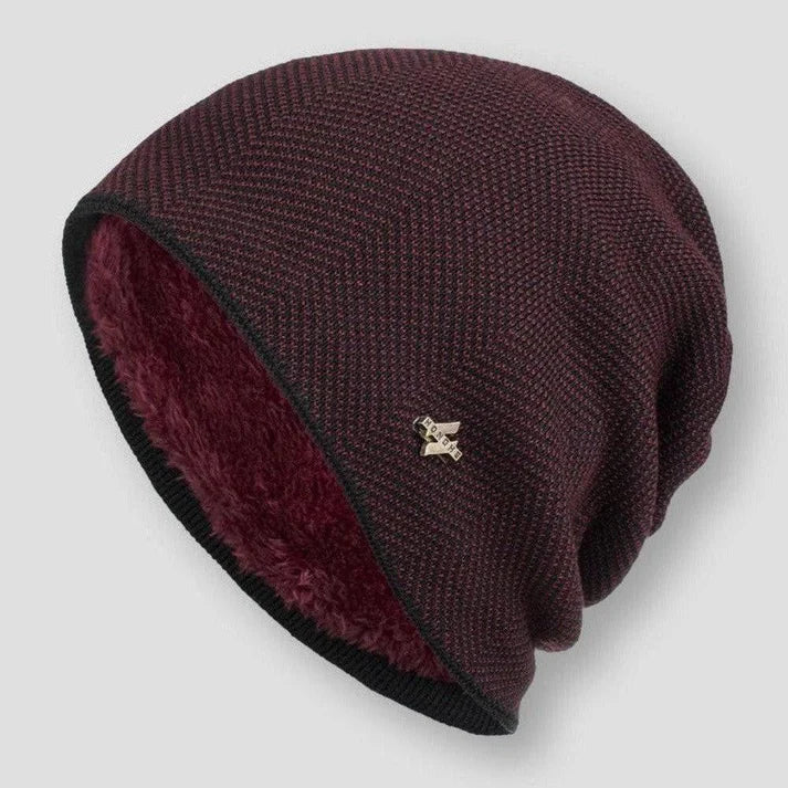 Gorro de lana de punto