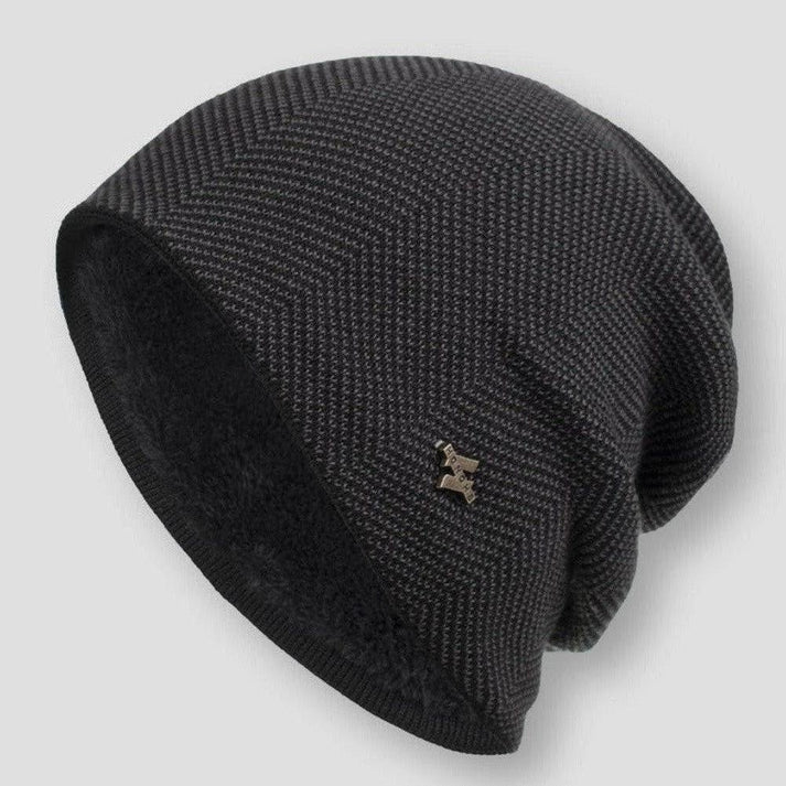 Gorro de lana de punto