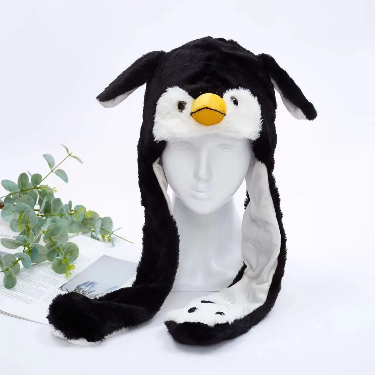 Gorro lindo con orejas móviles