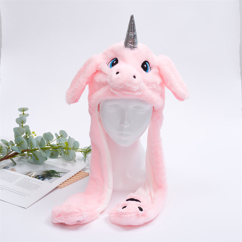 Gorro lindo con orejas móviles
