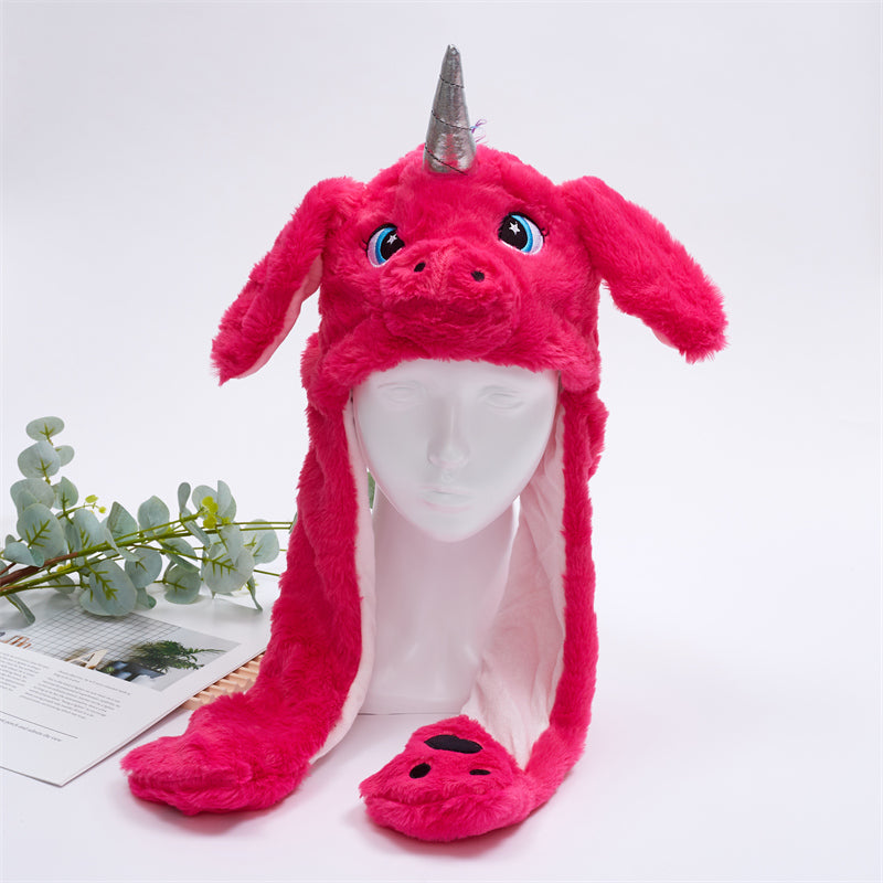Gorro lindo con orejas móviles