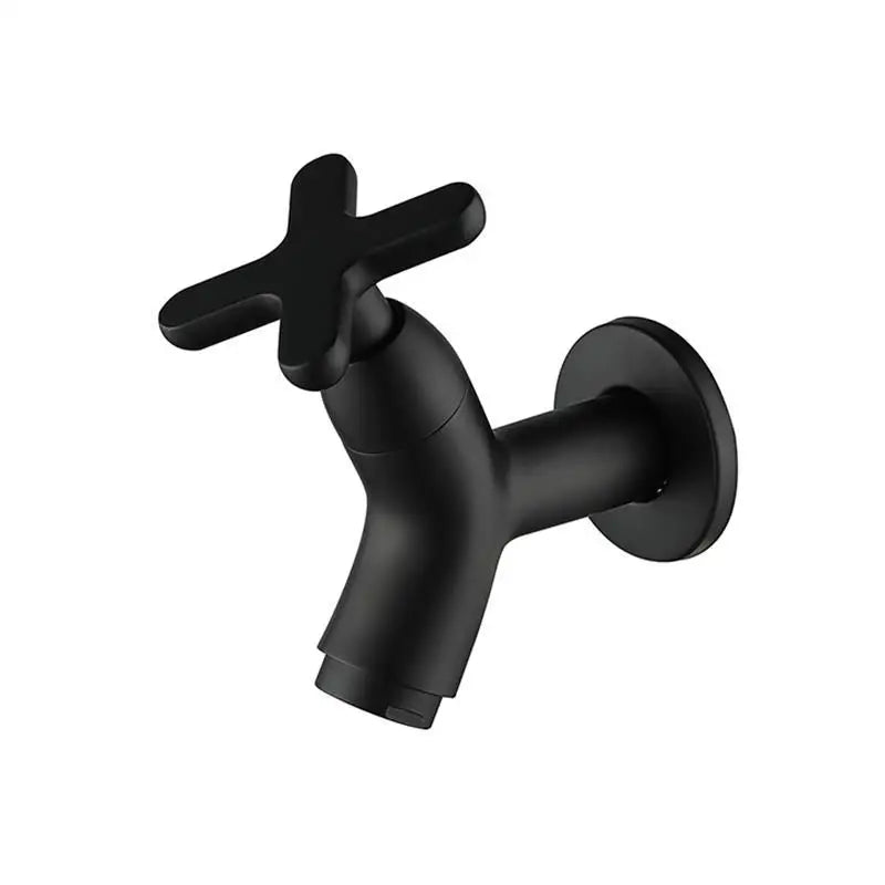 Grifo de agua fría de pared en latón macizo