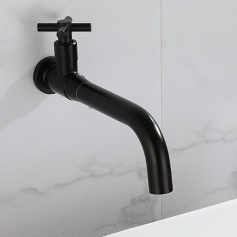 Grifo de baño de pared moderno de acero inoxidable con caño giratorio y monomando – Diseño elegante