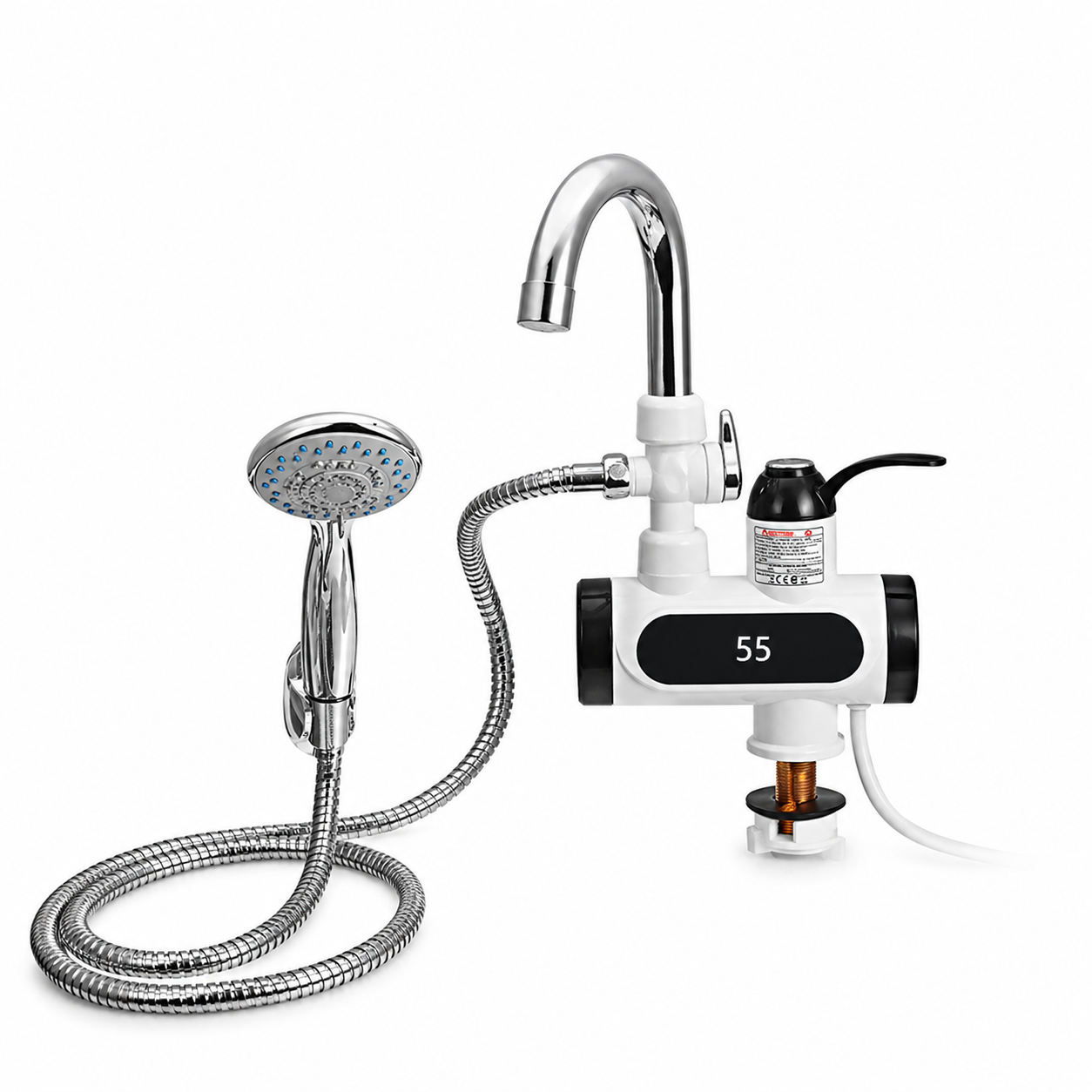 Grifo eléctrico de agua caliente de 3000 W - Agua caliente instantánea para cocina