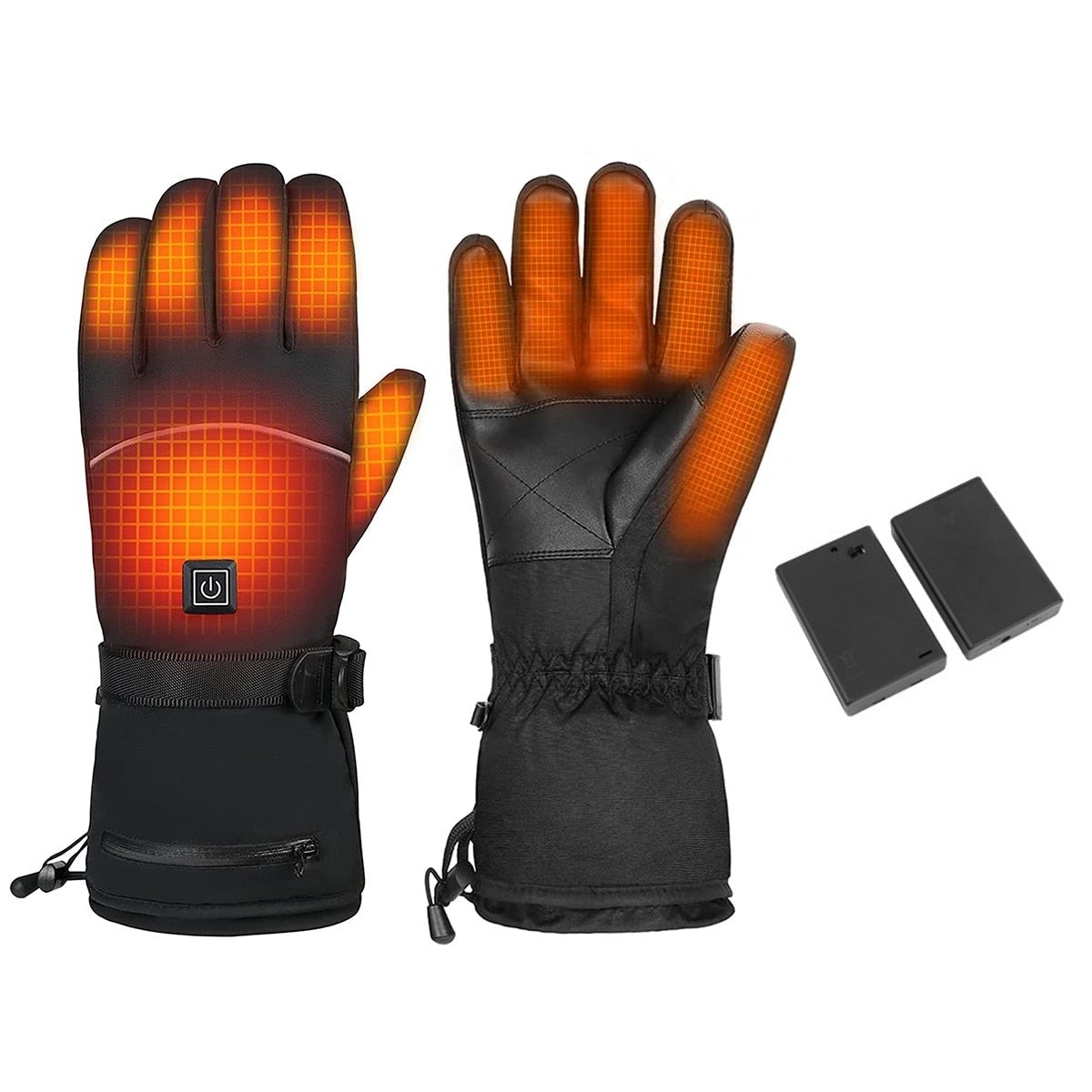 Guantes calefactables eléctricos