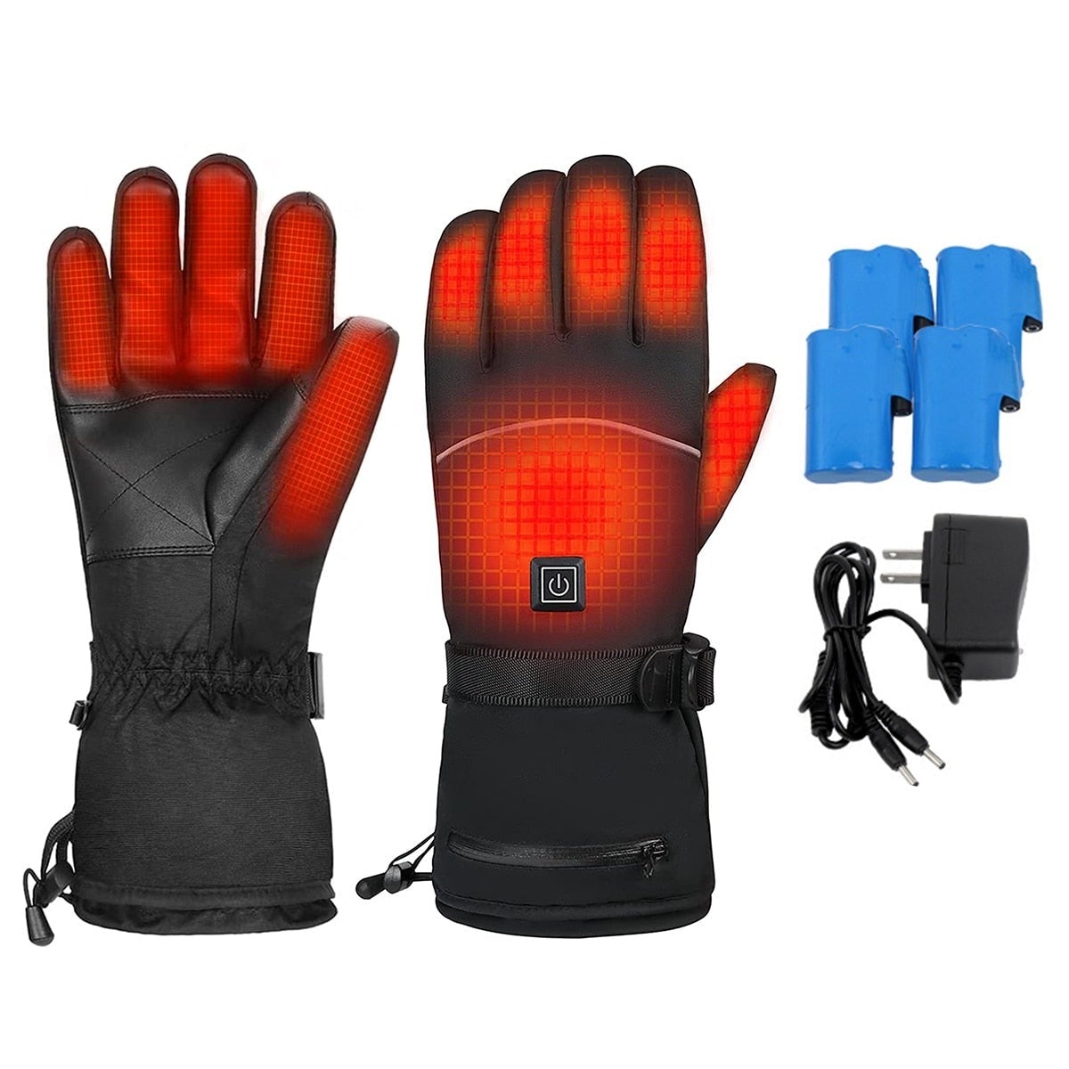 Guantes calefactables eléctricos