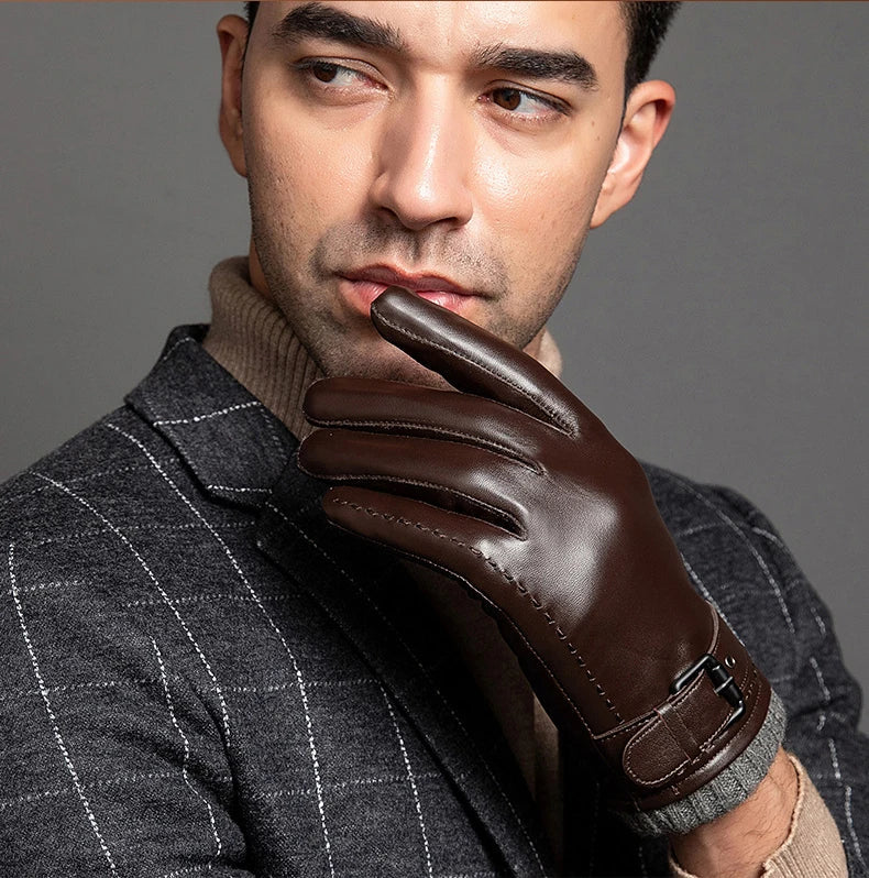 Guantes de cuero