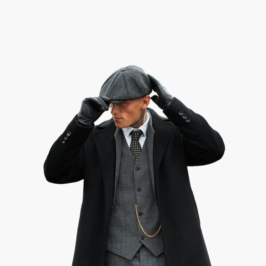 Guantes de cuero para hombre – Guantes de invierno cálidos para hombre