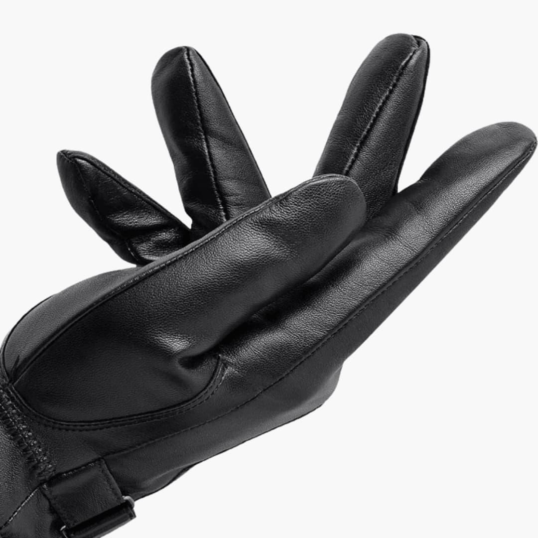 Guantes de cuero para hombre – Guantes de invierno cálidos para hombre