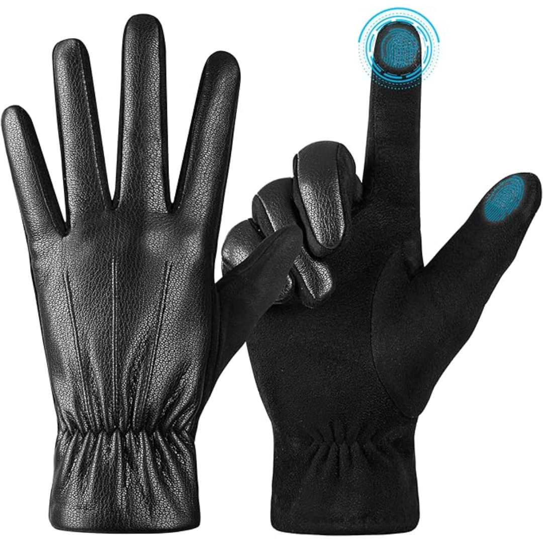 Guantes de invierno para hombre compatibles con pantalla táctil
