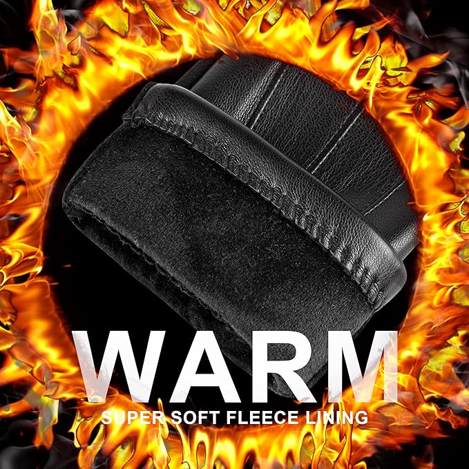 Guantes de invierno para hombre compatibles con pantalla táctil