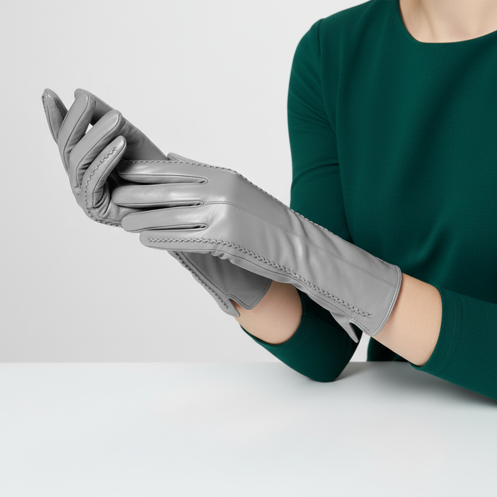 Guantes de invierno para mujer con forro suave y ajuste estilizado