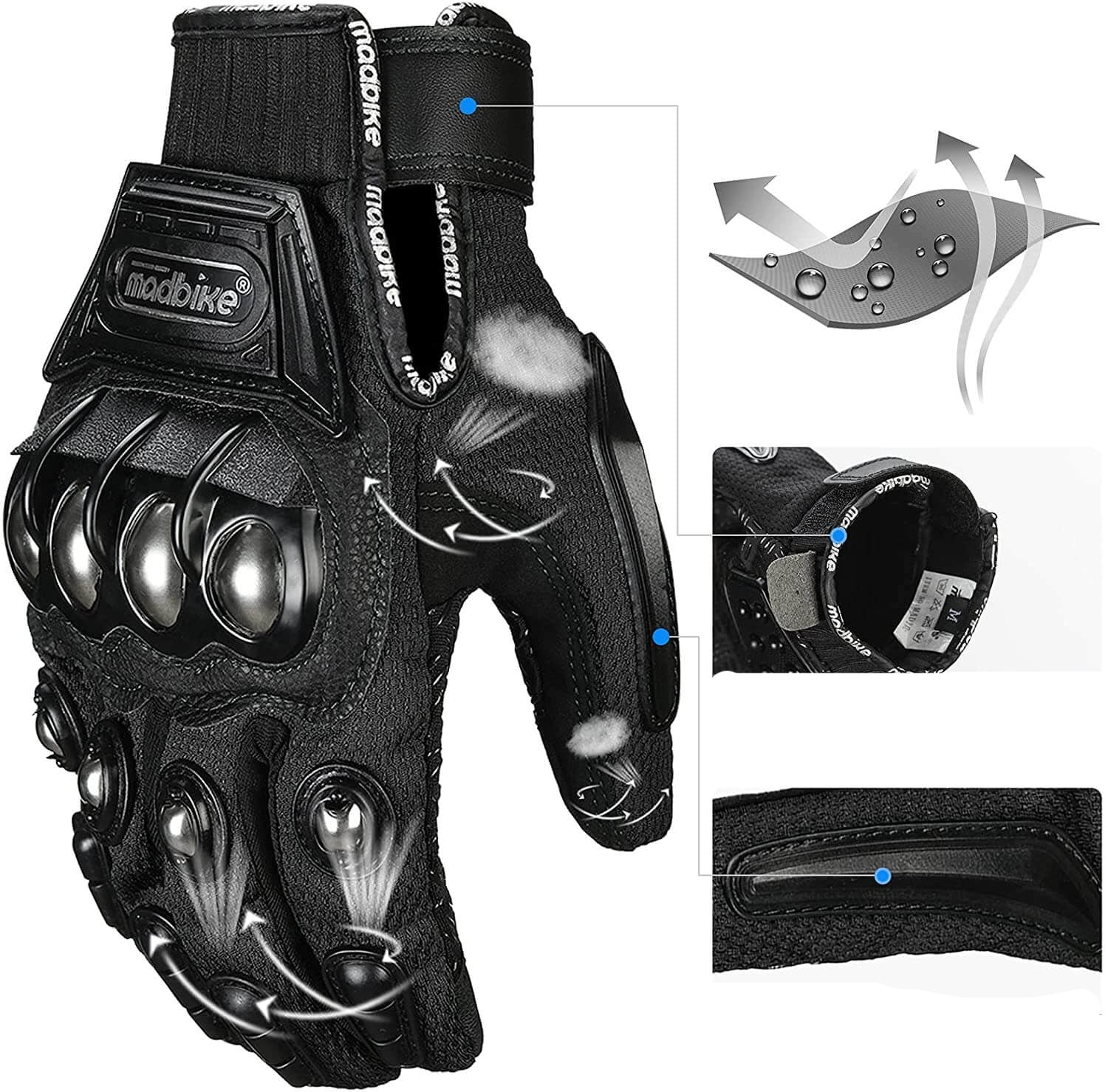 Guantes de motocicleta