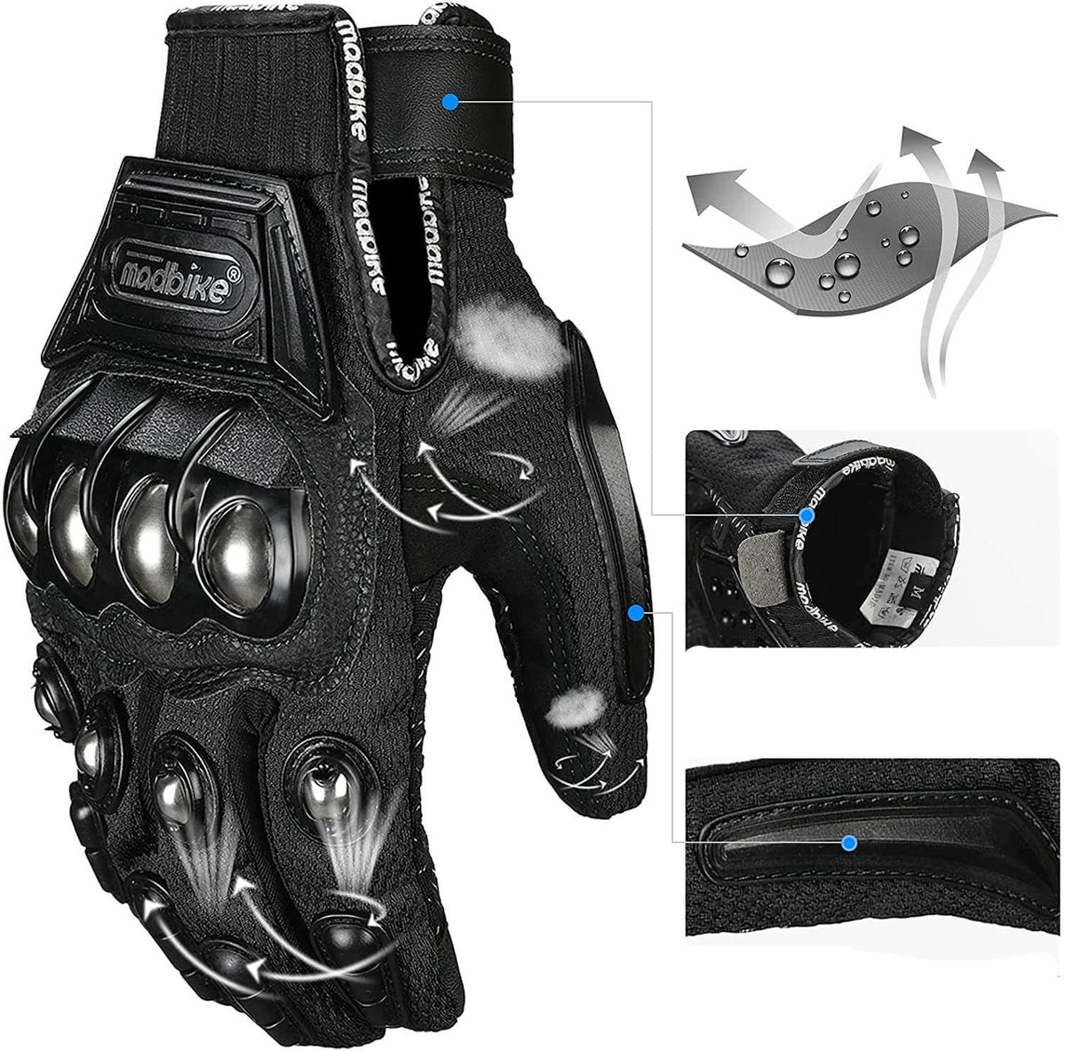 Guantes de motocicleta