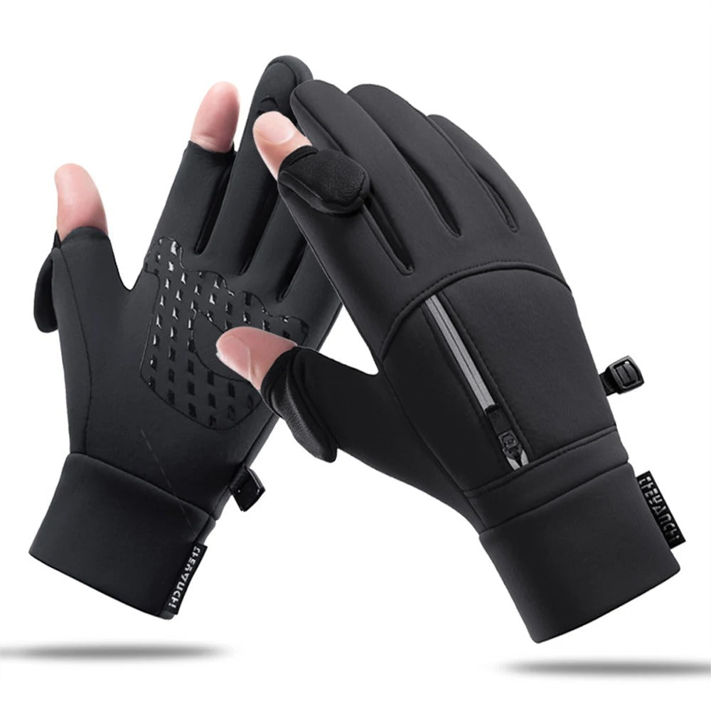 Guantes impermeables para pantalla táctil con bolsillo