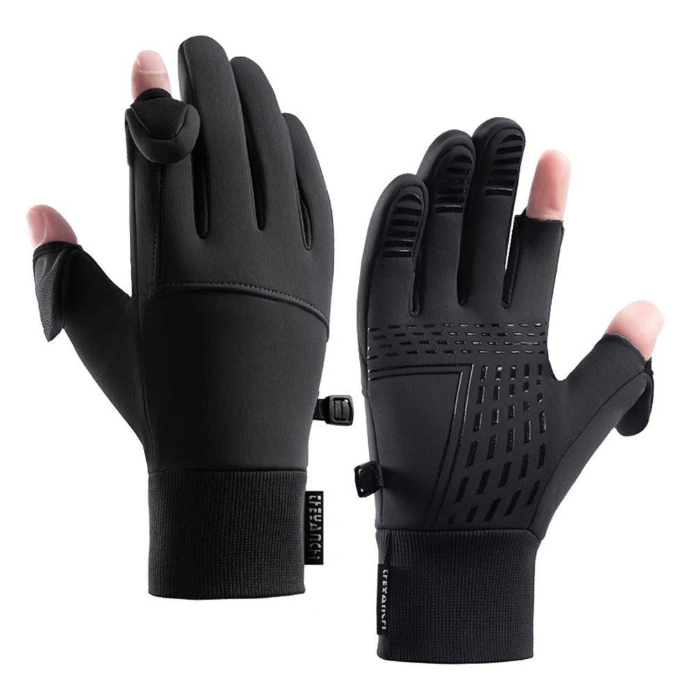 Guantes impermeables para pantalla táctil con bolsillo