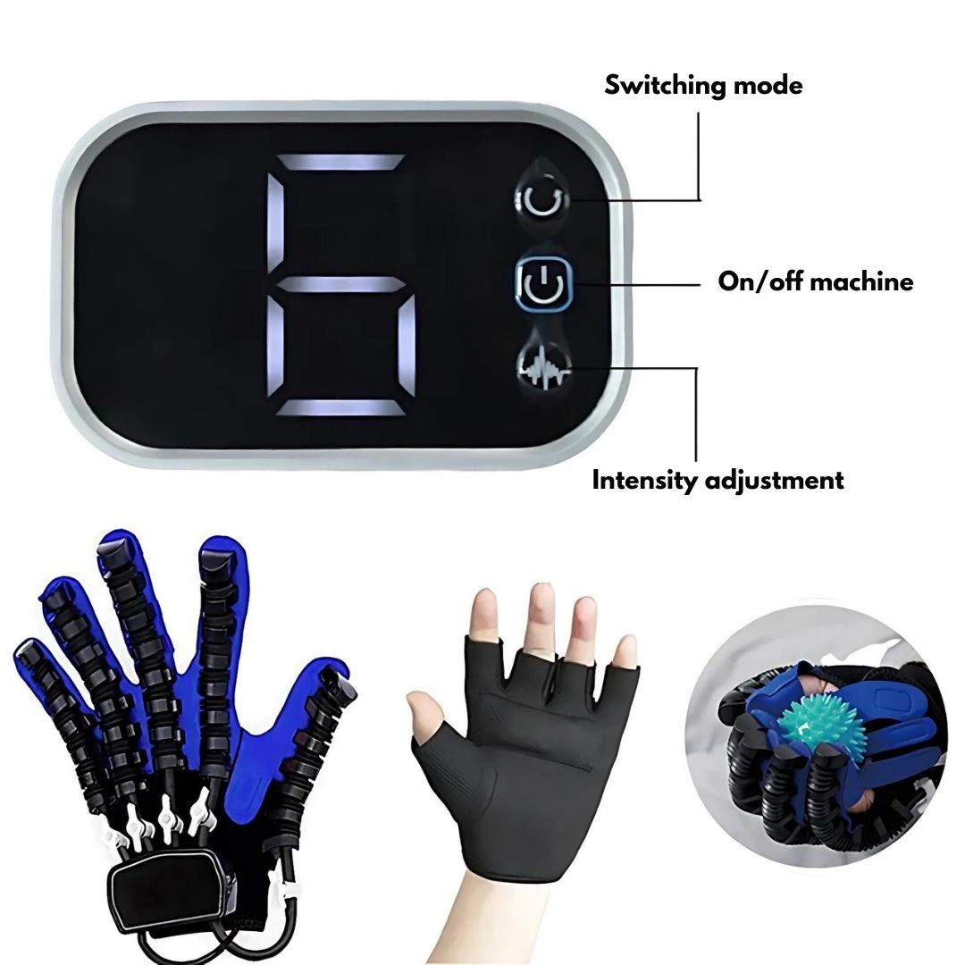 Guantes robóticos de rehabilitación con asistencia inteligente y cómodos