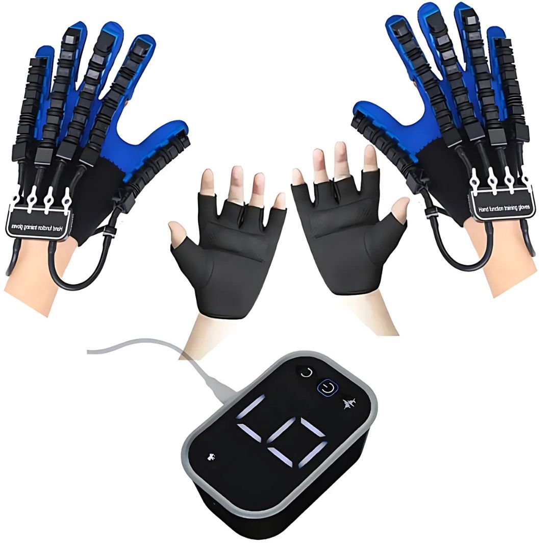 Guantes robóticos de rehabilitación con asistencia inteligente y cómodos