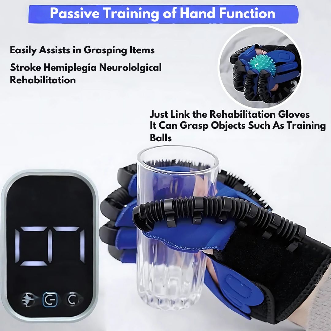 Guantes robóticos de rehabilitación con asistencia inteligente y cómodos